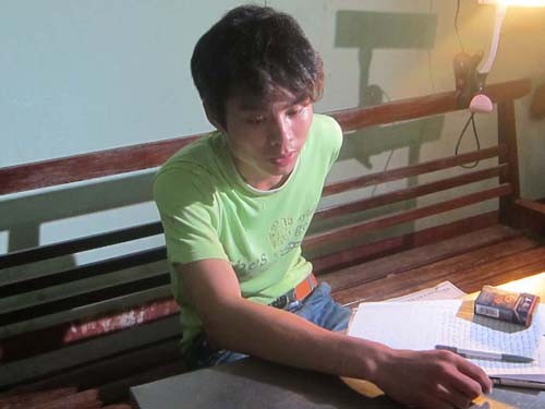 Lê Văn Luyện chưa đầy 18 tuổi khi gây ra vụ thảm án giết người cướp vàng ở Phố Sàn, Lục Nam, Bắc Giang